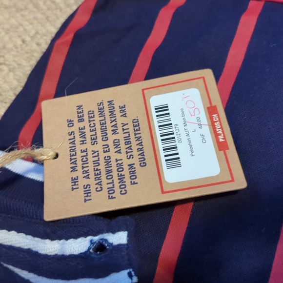 Mens authentic Kollektion Pilatus Luzern polo size Large NWT - Picture 4 of 8